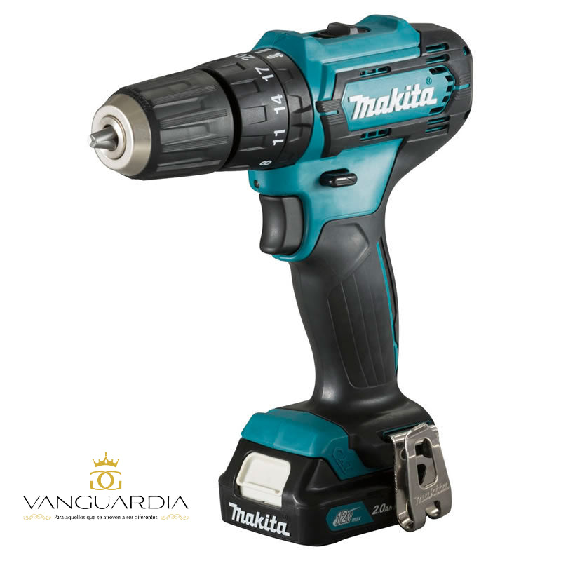 TALADRO INALÁMBRICO con PERCUTOR + 24 ACCESORIOS + BATERIA